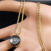Mini Survival Compass Pendant Necklace Women Men Camping Hiking Pocket Compass for Outdoors Paracord Necklaces Jewelry N6132S08 - Image 5