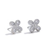 Bling Cubic Zirconia Flower Small Stud Earrings Stainless Steel Cast Quality Versatile Daily Delicate Jewelry - Image 8