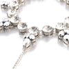 Luxury Leaf Shape Rhinestone Anklet Chain for Woman Jewelry Sexy Sparkling Crystal Hand Accessories Exotic Halloween Costumes
