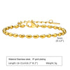 Dainty 2MM/3MM/5MM Beads Chain Bracelets for Women,Gold Color Plating Charm Choker Links Wristband Bracelet Birthday Party - Image 8