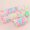 10Pcs/Lot Multicolor Luminous Heart Silicone Bracelets For Men Women Flower Sport Mix Style Rubber Wristband Bangle Jewelry Gift - Image 4