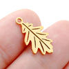 5Pcs/Lot Arrive Leaf Pendant Hollow Leaves Stainless Steel Charms for Earrings Bracelet Necklace Jewellery Making - Image 21
