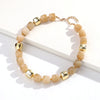 Retro Acrylic Big Square Beaded Choker Necklace for Women Statement Handmade Resin Geometric Chain Collar Jewelry Gift - Image 9