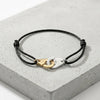 Stainless Steel Handcuff Bracelet Adjustable Size Lace Up Rope Menottes Corde Handcuffs Bracelet With - Image 3