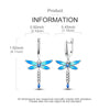 Small Hoop Earrings with Butterfly and Heart Motifs - Image 46