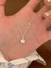 Five-Pointed Star Pendant Necklace in Silver-Tone - Image 7