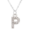 Shining A-Z Letter Pendant Charm Necklace 26 Initial Alphabet Name Clavicle Chain Party Valentine's Day Jewelry Gift - Image 8