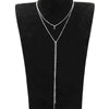 Simple Gold Color Beads Chain Necklace For Women Double Layer Bead Long Tassel Metal Sweater Chain Bohemia Charm Jewelry Gifts - Image 3