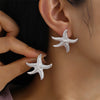 Vintage Metal Shell Stud Earrings for Women Accessories Personalization Jewelry Earrings Daily Wear Creative Jewelry Gift - Image 10