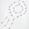3Pcs/Set Korean Gold Color Pearl Choker Necklace Earring Set For Women Elegant Imitation Pearl Beads Clavicle Chain Jewelry - Image 6