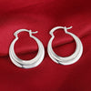 sales 3cm silver Moon hoop Earrings for Women Beautiful Creativity Crescent Gift Engagement Jewelry - Image 1