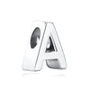 Silver Charms Beads 12 Zodiac A-Z Letters Virgo Aries Fit Bracelets Necklaces Jewelry For Women - Image 14