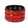 Hip Hop Rock PU Leather Bracelet Men and Women Punk Spikes Rivets Skull Heart Cross Creative Party Bracelet Jewelry Accessories - Image 29
