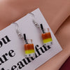 Summer Sweet Resin Drink Cup Dangle Earrings for Women Girl Kids Popsicle Beer Milk Tea Ice Cream Drop Earrings - Image 19