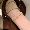 high-quality sparkling star bangles for women inspired silver charm bracelet suitable for daily jewelry gifts - Image 2