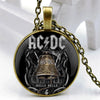 Retro Band Handmade Clothing Accessories Movie Design Glass Dome Pendant Necklace for Men And Women Unique Jewelry Gift - Image 3