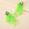 Charm Elegant Cute Feather Tassel Long Dangle Earrings For Women Design Fairy Holiday Wedding Party Jewelry Accessories - Image 10