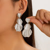 Exaggerated Leaf Flower Earrings Women Retro Long Earrings Light Temperament Banquet Jewelry Gifts - Image 7
