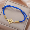 Triquetra Witch Knot Bracelet Celtics Good Luck Symbol Irish Trinity Knot Talisman Stainless Steel Couple Jewelry - Image 8
