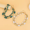 3PCS Set Bohemian Acrylic Bamboo Beads Choker Necklace Set for Women Chunky Tube Necklaces Accessories Jewelry - Image 2