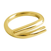 Simple Individuality Crossovers Rings for Women Temperament Creativity Open Mouth Rings Party Charms Jewelry Gifts - Image 9