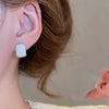 6/10/12 Pcs Simulated Pearl Round Square Stud Earrings Small French Elegant Daity Ear Studs for Women Daily Jewelry Sets F - Image 39