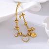 316L Stainless Steel Heart Charm Bracelet with Crystal Accents - Image 23