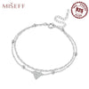 Miseff Silver Anklet Sea Shell Star Tassel Chain Anklet Leg Bracelets Bodychain Summer Beach Jewelry Gift - Image 13