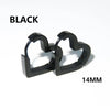 1Pair Punk Stainless Steel Heart Hoop Earrings For Women Not Fade Ear Rings Hip Hop Jewelry - Image 7