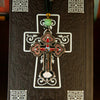 Htisok Orthodox Necklace With Wooden bead chain Crucifix Gold Wooden Rosary Beaded Chain Religious Jesus Prayer Jewelry - Image 8