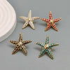 Enamel Starfish Brooch 4 Colors Style Ladies Dress Ornament Aquarium Souvenir Gift Beach Vacation - Image 3