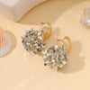 Flower Petal Beads Big Round Drop Earrings For Women Long Earrings Handmade Jewelry Gift boho - Image 9