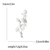 Enamel Plum Blossom Pin for Women Unisex Pearl Branch Brooch Office Party Friend Gifts Jewelry Accessories - Image 14