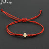 Colorful Woven Rope String Bracelet Boho Cross Charm Bracelets for Women Girls Handmade Jewelry Lucky Gift - Image 27