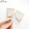 Simple Double Heart Stainless Steel Bracelet Women Men Scissors Pins Mountain Charm Bracelets Handmade Jewelry - Image 2