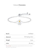 MODIAN 925 Sterling Silver Exquisite Enamel Daisy Flowers Bracelet Trendy Adjustable Snake Chain For Women Valentine’s Day Gifts