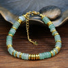 Colorful Stone Beads Chain Bohemia Stainless Steel Gold Color Metal Bracelets Jewelry Gift for Women - Image 27