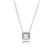 Silver Pendant Necklaces, Tree of Life, Moon Star, Bowknot, Heart Zircon Chain, Women Jewelry Gifts - Image 9
