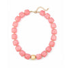 Colorful Resin Bead Necklace with Chunky Cylindrical Beads - Image 12