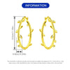 U Shape Hoop Earrings in Many Styles - Image 59