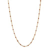 Hot Pink Stainless Steel Link Cable Chain Gold Color Satellite Enamel Beads Necklace for Women Chic Summer Gift - Image 10