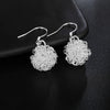 Beautiful ball drop Earrings Silver for Women Girl student Holiday gifts Wedding party Brands Jewelry - Image 2