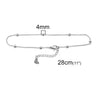 Stainless Steel Anklet Gold Color Round Link Chains On Foot Barefoot Sandals Anklet Bracelet Women Summer Jewelry,1PC - Image 25