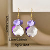 Petals Long Tassel Dangle Earrings For Women Romantic Sweet Multicolor Acrylic Wedding Party Jewelry Accessories - Image 3