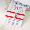 Magnetic Heart Couple Bracelets Set of 2 Braided Rope - Image 44