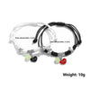 2PC Luminous Beads Star Couple Bracelet for Women Men Charm Cat Flower Heart Moon Love Matching Friend Bracelet Jewelry - Image 6
