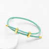 Ocesrio Multicolor Brass Bracelet Wrist Chain Thread String Adjustable Stainless Steel de joyería - Image 8