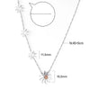 Round Cubic Zircon Charms Long Necklace Woman Choker Stars Moon Elegant Chain No Fade Fariy Jewelry - Image 16
