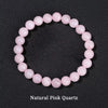 6 8 10mm Natural Stone Lapis Lazuli Amethyst Quartz Bead Bracelet Women Men Elastic Bracelet Jewelry Gift - Image 12