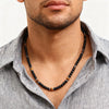 6mm Stone Men Necklace Apparel Accessories 7 Styles Matte Howlite Beaded 20inch Collar Jewelry Holiday Cool - Image 1